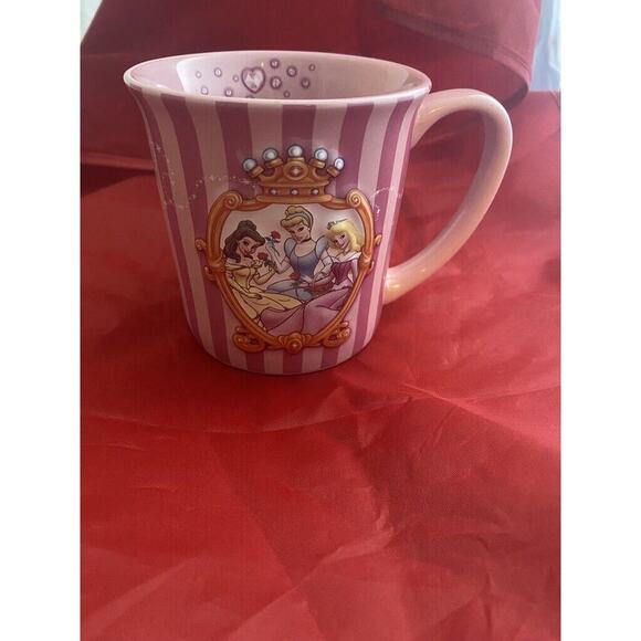 Walt Disney World Theme Parks Princess Mug Beauty and the Beast Cinderella Sleep - Picture 1 of 4